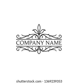ornament decoration for logo design vector illustration