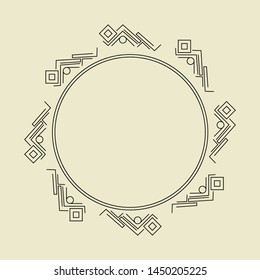Ornament Decorative Frame Vector 01