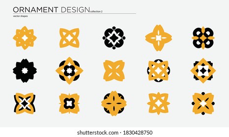 Ornament-Design, Vektorformset