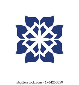 Ornament design isolated in white background.