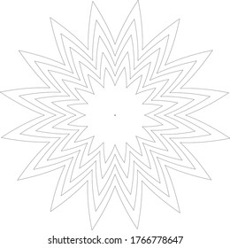 Material vectorial del logotipo de diseño de ornamentos
