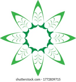 Ornament design logo vector stock
