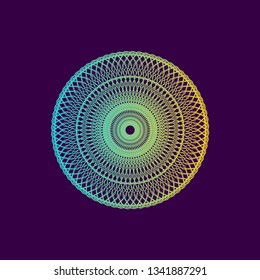 Ornament drawing vector