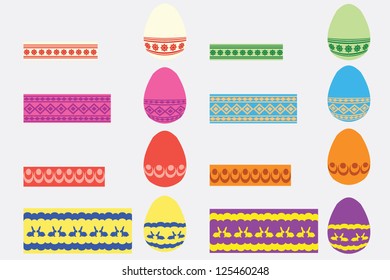 Ornament for Easter egg stickers