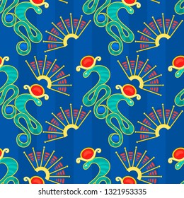 Ornament in the Egyptian style.