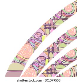 ornament element isolated