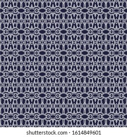 Ornament with elements of blue and white colors, for your design, pattern.