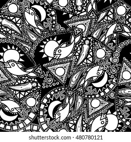 Ornament with fish