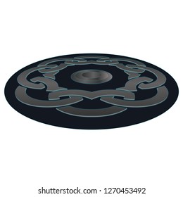 Ornament floor relief