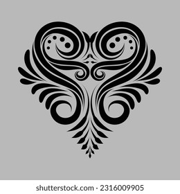 ornament flora and fauna decoration curve pattern tattoo culture