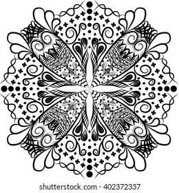 Ornament, floral.