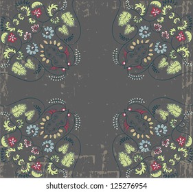 ornament floral background