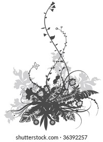 ornament floral pattern