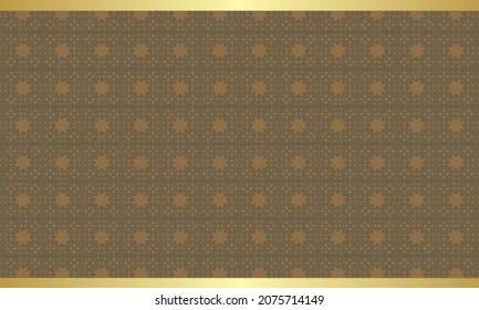 Ornament Floral Pattern Background Vector