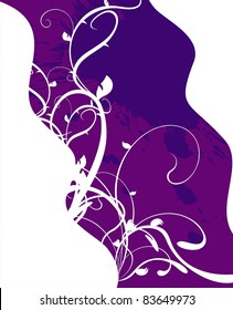 ornament floriture background in vector format