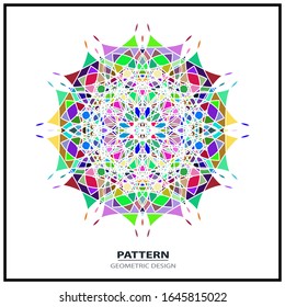 adorno con logo en forma de flor icono para la empresa de salud y belleza