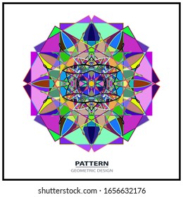 adorno con logo en forma de flor icono para la empresa de salud y belleza