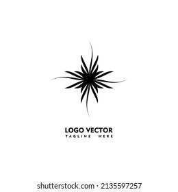 ornament flower simple vector with nature theme