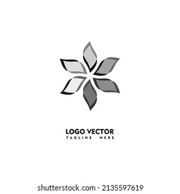 ornament flower simple vector with nature theme