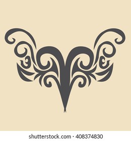 ornament In flower style