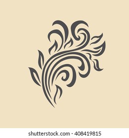 ornament In flower style