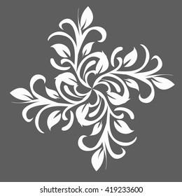 ornament In flower style