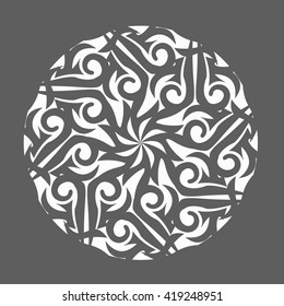 ornament In flower style