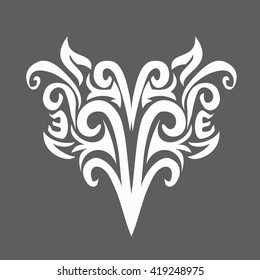 ornament In flower style