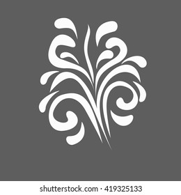 ornament In flower style