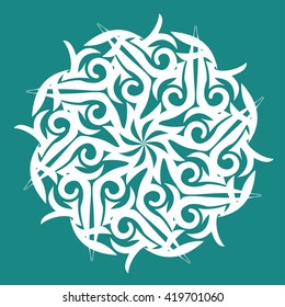 ornament In flower style