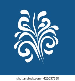 ornament In flower style