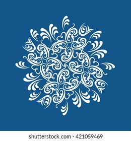 ornament In flower style