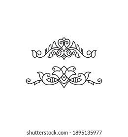 ornament for frame artwork and pinstripe