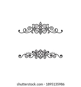 ornament for frame artwork and pinstripe