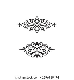 ornament for frame artwork and pinstripe