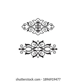 ornament for frame artwork and pinstripe