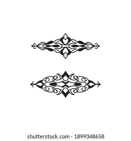 ornament for frame artwork and pinstripe