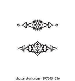 ornament for frame artwork and pinstripe