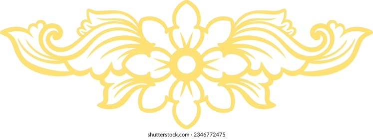 Fondo De Marco Ornamento Para La Boda