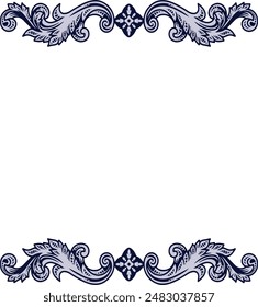 ORNAMENT FRAME ILLUSTRATION DESIGN IN EPS
