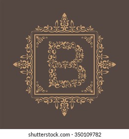 Ornament frame text b
