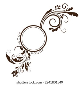 Ornament Frame Vector, Icon And Illustration