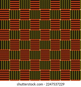 Ornament of geometric shapes.Vector.Seamless pattern.