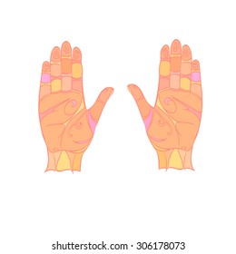 Ornament hand
