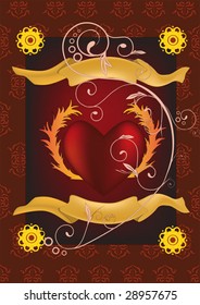 ornament and heart