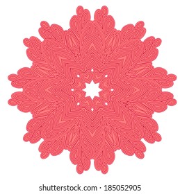 Ornament with hearts