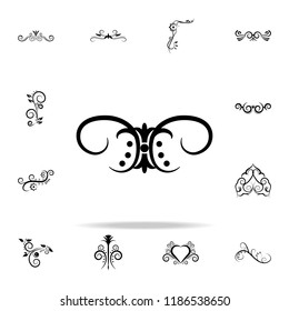 ornament icon. Ornaments icons universal set for web and mobile