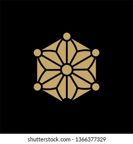 Ornament icon template design
