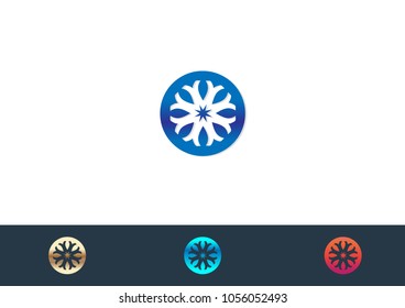 Ornament icon vector illustration design Logo Template