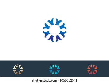 Ornament icon vector illustration design Logo Template